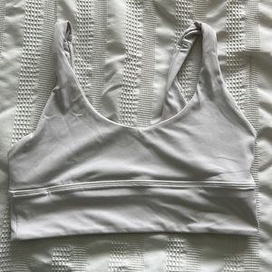 White Lululemon Sports Bra